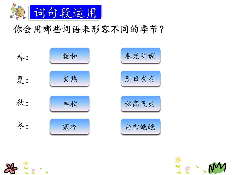 统编版三年级语文上册课件语文园地二04