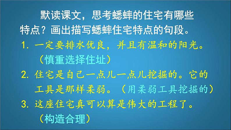 四年级语文上册 《蟋蟀的住宅》第二课时 课件07