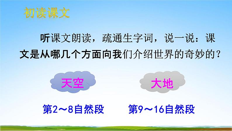 部编人教版三年级语文下册《22我们奇妙的世界》教学课件精品PPT小学优秀课堂课件104