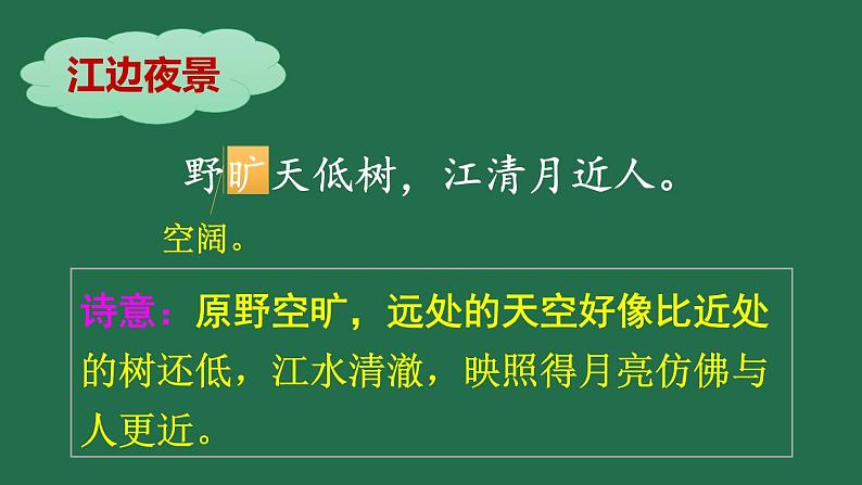 部编版六年级语文上册 第一单元 3 古诗词三首 课件PPT第8页