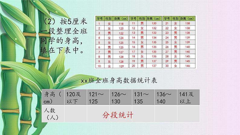 冀教版三年下册数学《数据的收集和整理》课件    第二课时05