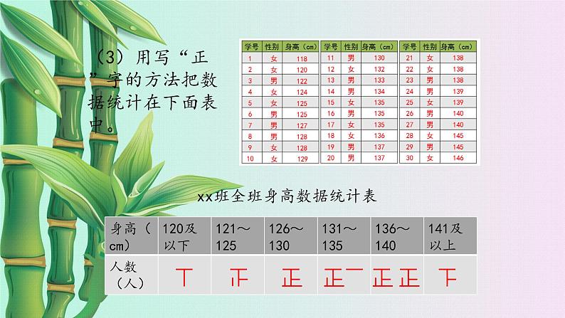 冀教版三年下册数学《数据的收集和整理》课件    第二课时07