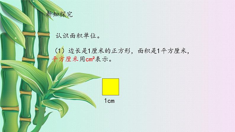 冀教版三年下册数学《面积和面积单位》课件  第三课时第4页