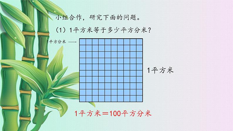 冀教版三年下册数学《面积和面积单位》课件  第四课时05