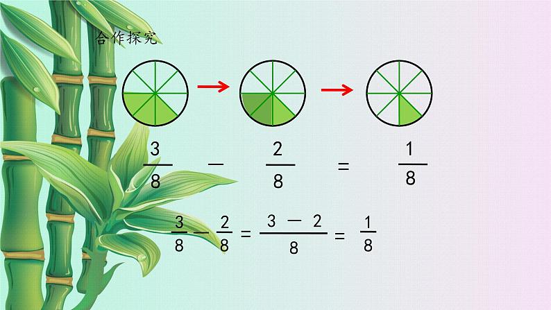 冀教版三年下册数学《简单分数加减法》课件   第二课时05