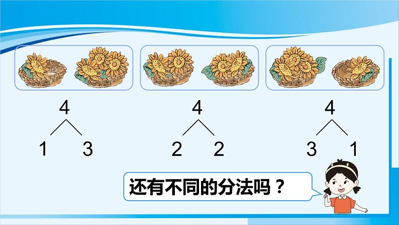 人教版一年级数学上册 1-5的认识和加减法 第4课时 分与合 课件08