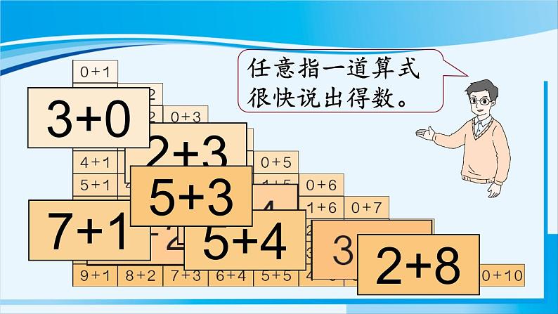 人教版一年级数学上册 6-10的认识和加减法 整理和复习（1）第8页