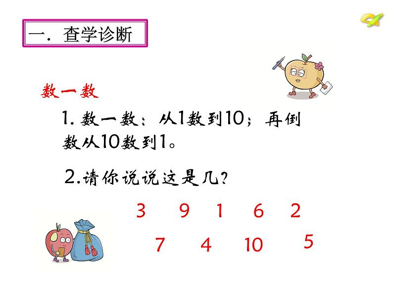 一年级数学上册教学课件-1.2比多少23-人教版15张第2页