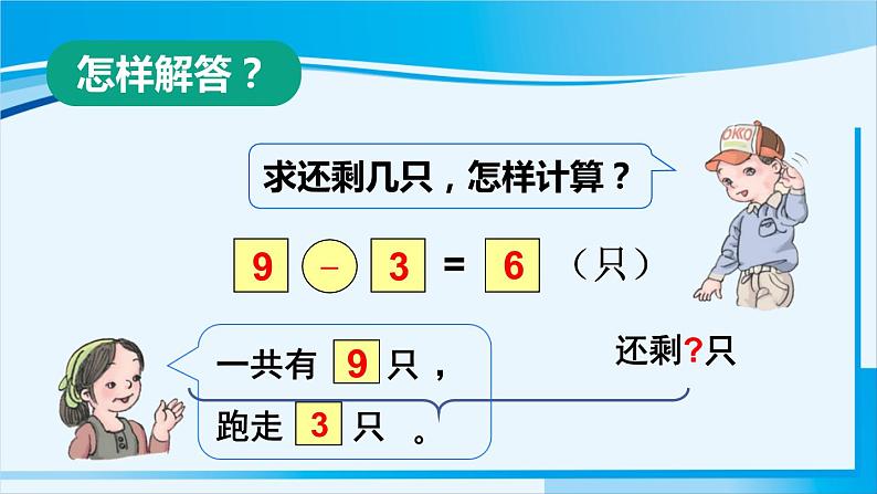 人教版一年级数学上册 6-10的认识和加减法 第8课时 解决问题07