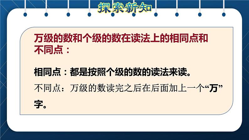 人教版四年级数学上册  1大数的认识  第2课时  亿以内数的读法授课课件第6页