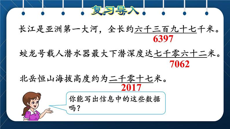 人教版四年级数学上册  1大数的认识  第3课时    亿以内数的写法授课课件第2页