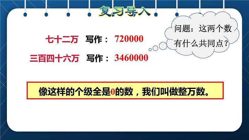 人教版四年级数学上册  1大数的认识  第5课时    亿以内数的改写授课课件03