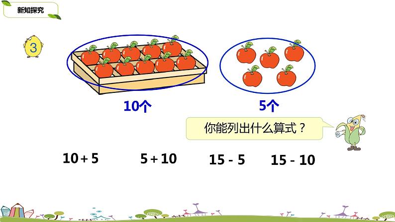 3.苏教版数学一年级上册 9.3《10加几和相应的减法》(1)PPT课件第5页