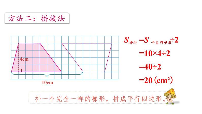 苏教版五年级数学上册课件 2.3 梯形面积07