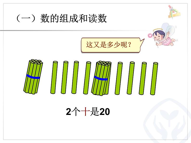 （机构通用）小学一年级上册数学精品PPT课件第8讲 11~20各数的认识第7页