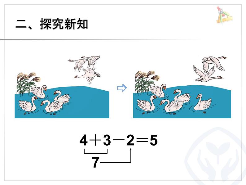 （机构通用）小学一年级上册数学精品PPT课件第22讲 10以内加减混合04