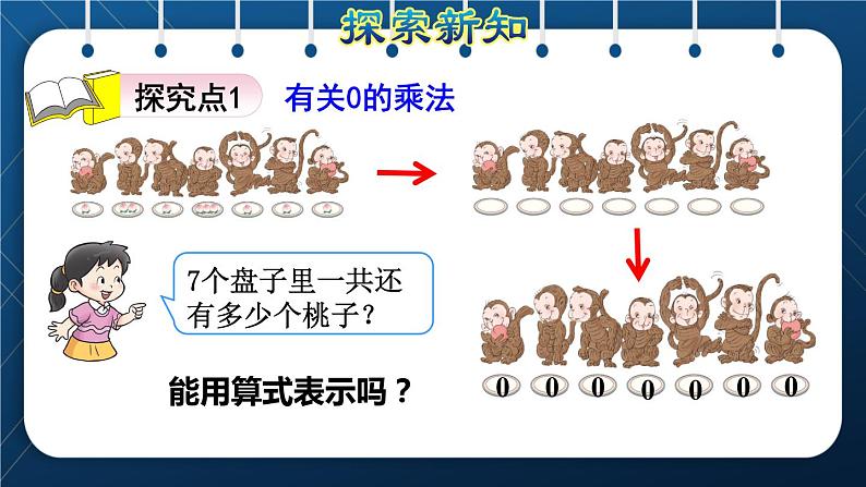 人教版三年级数学上册  6 多位数乘一位数  第5课时   一个因数中间有0的乘法（授课课件）03