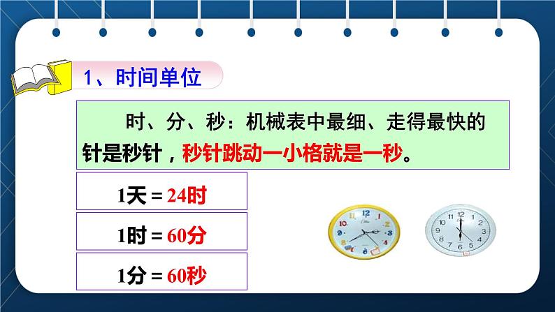 人教版三年级数学上册  10总复习  第2课时    数与代数——时 、分、秒和分数的初步认识(授课课件)06