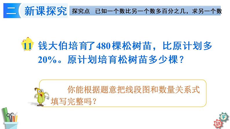 六年级数学上册课件 6.11 列方程解决较复杂的百分数实际问题（2）苏教版07