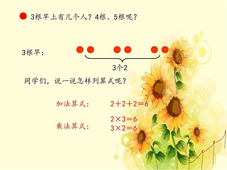 二年级上册数学 看杂技——表内乘法（一）-2的乘法口诀_课件1 青岛版（五四制）第5页