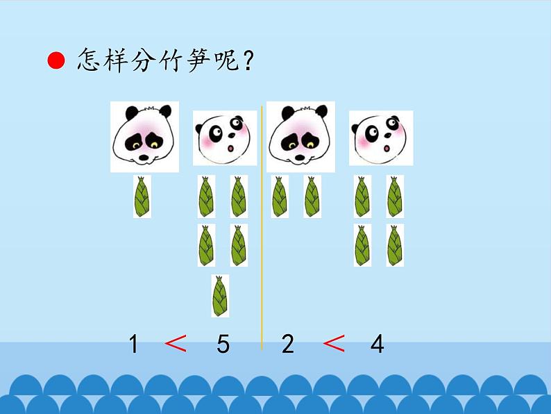 二年级上册数学 森林里的故事——除法的初步认识-平均分_课件1 青岛版（五四制）第6页