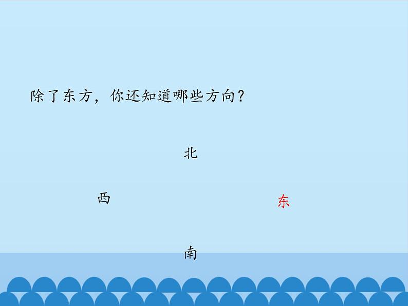 二年级上册数学 美丽的校园——认识方向_课件1 青岛版（五四制）04