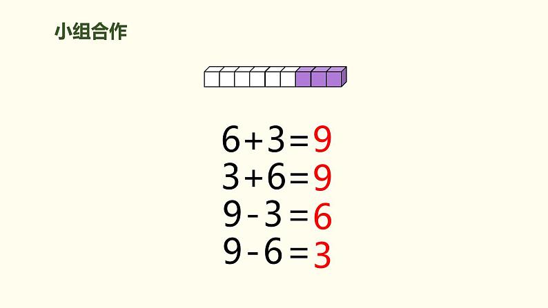 人教版一年级数学上册《8、9的加减法》6-10的认识和加减法PPT课件 (1)第6页