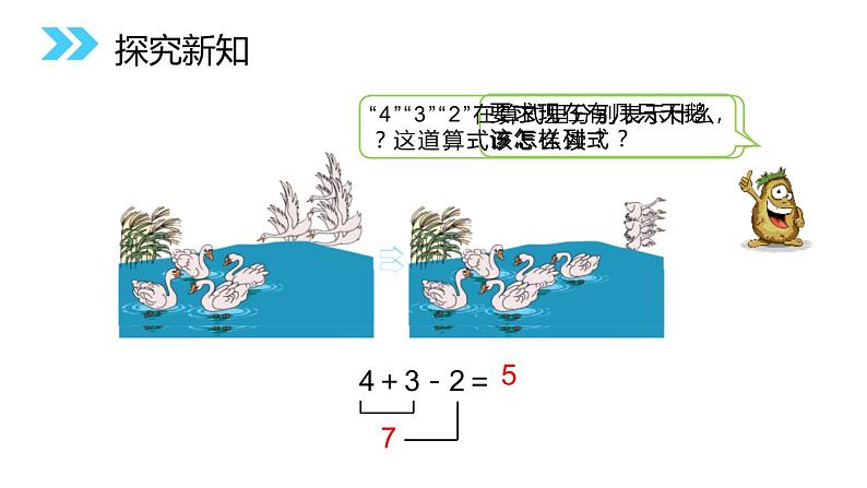 人教版一年级数学上册《加减混合》6-10的认识和加减法PPT课件 (2)第4页