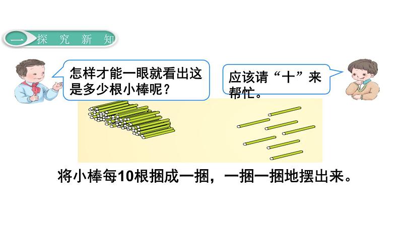 人教版一年级数学下册《数数 数的组成》100以内数的认识PPT课件 (5)第3页