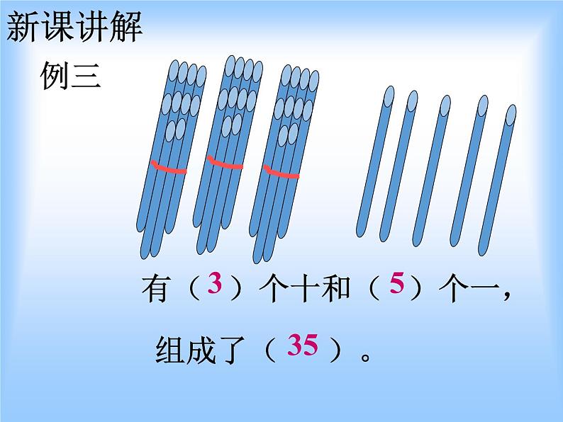 人教版一年级数学下册《数数 数的组成》100以内数的认识PPT课件 (3)第4页