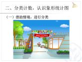 人教版一年级数学下册《象形统计图》分类与整理PPT课件