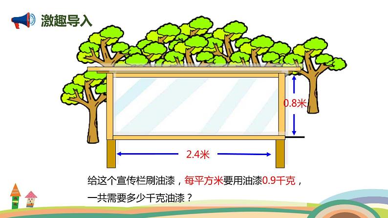 人教版五年级数学上册《小数乘小数》PPT课件 (1)第2页