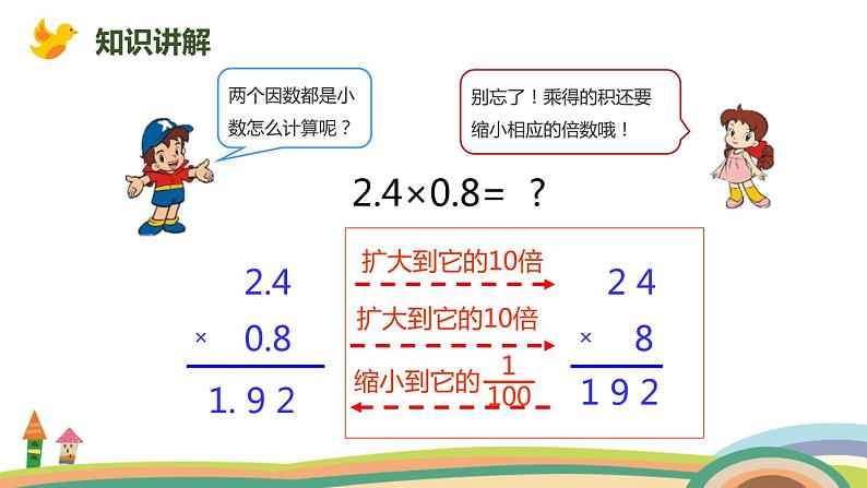 人教版五年级数学上册《小数乘小数》PPT课件 (1)第4页