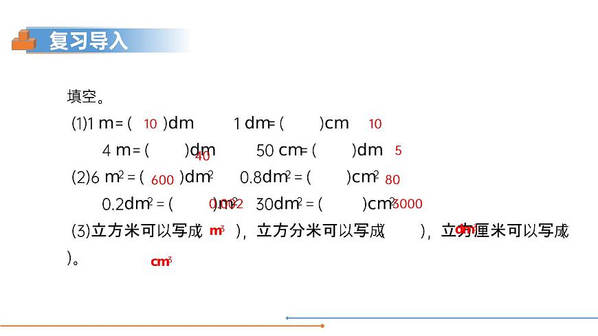 人教版五年级数学下册《体积单位间的进率》PPT课件 (4)第3页