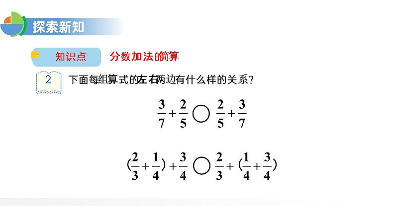 人教版五年级数学下册《分数加减简便运算》PPT课件 (2)第4页