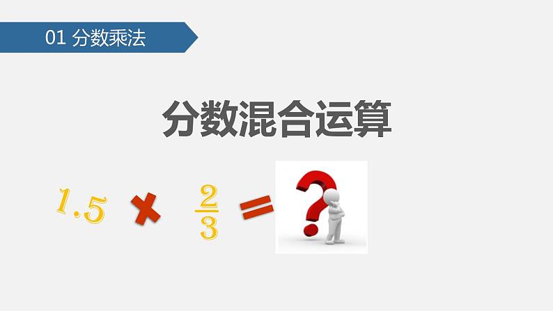 人教版六年级数学上册《分数混合运算》分数除法PPT课件 (1)第1页