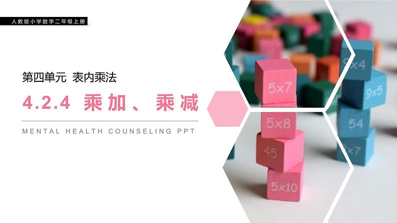 人教版二年级数学上册《乘加、乘减》PPT课件 (3)第1页