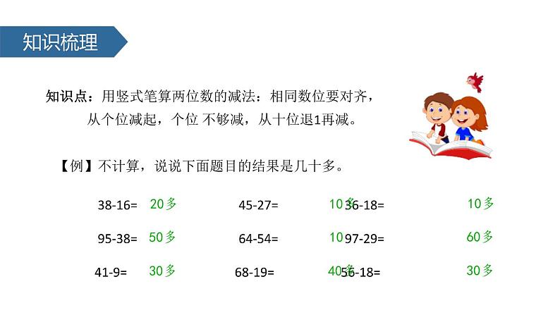 人教版二年级数学上册《退位减》PPT课件 (3)第6页