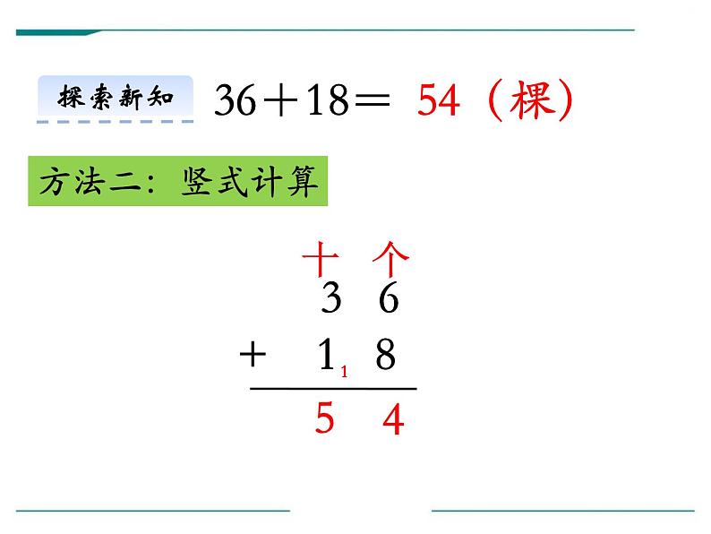 人教版二年级数学上册《进位加》100以内的加法和减法PPT课件 (4)04