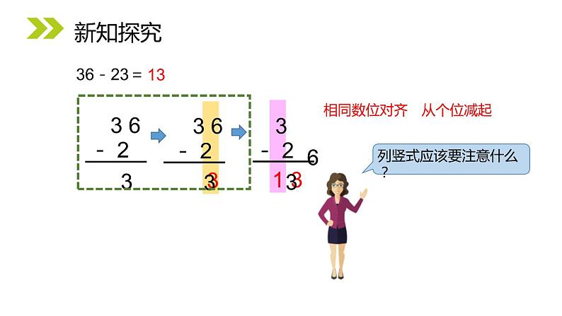 人教版二年级数学上册《100以内的加法和减法》PPT课件 (2)第6页