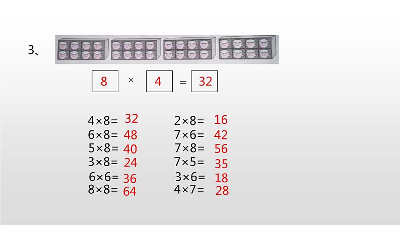 人教版二年级数学上册《8的乘法口诀》PPT课件 (4)第6页