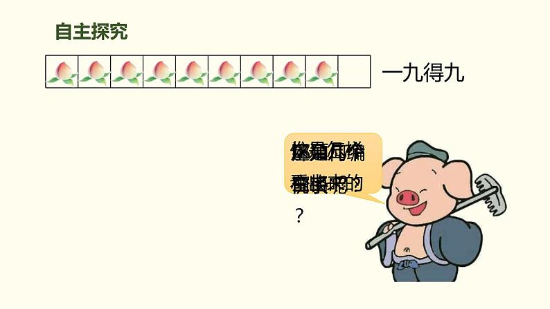 人教版二年级数学上册《9的乘法口诀》PPT课件 (2)第4页