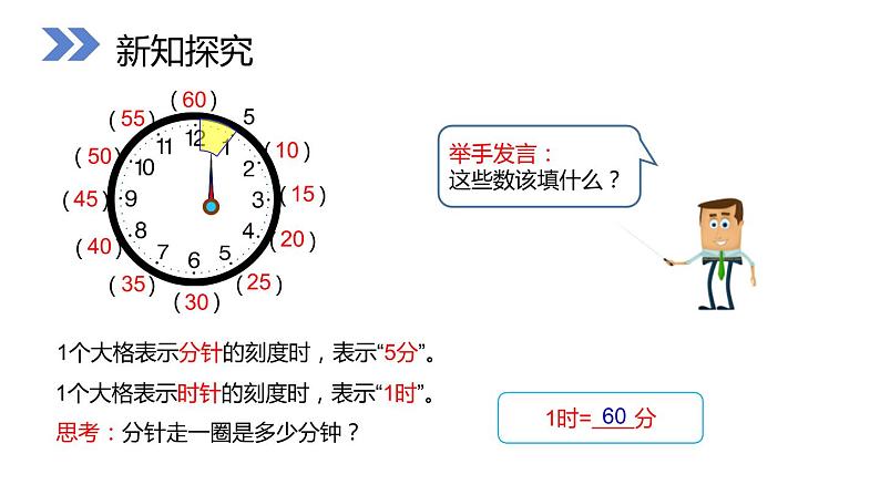 人教版二年级数学上册《认识时和分》PPT课件 (2)第7页