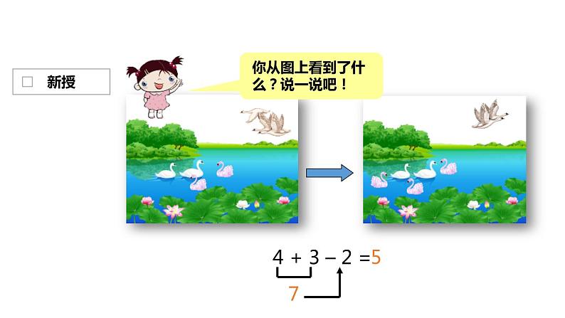 人教版二年级数学上册《加减混合》PPT课件 (7)03