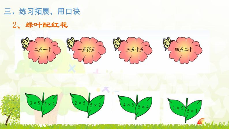 人教版二年级数学上册《5的乘法口诀》PPT课件 (2)07