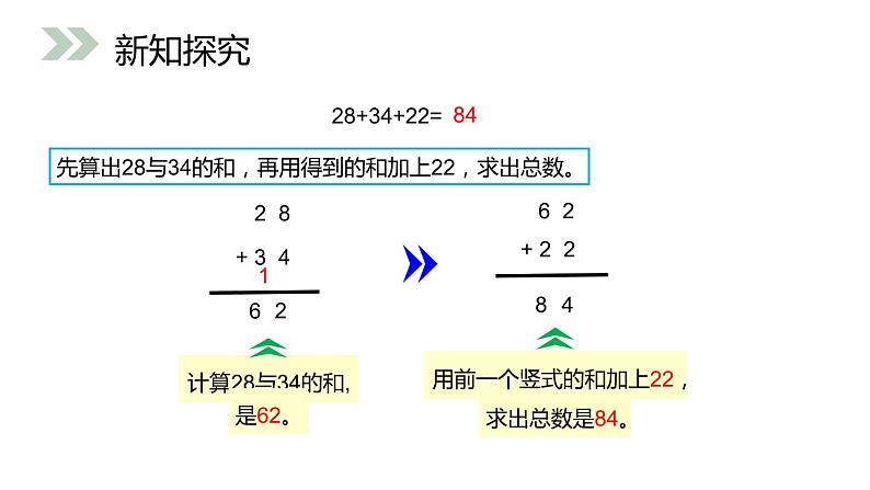 人教版二年级数学上册《100以内的加法和减法》PPT课件 (5)06