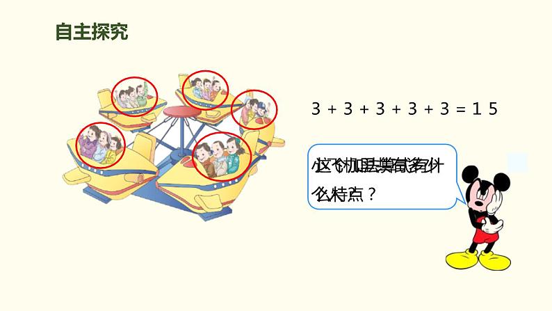 人教版二年级数学上册《乘法的初步认识》表内乘法PPT教学课件 (1)第3页