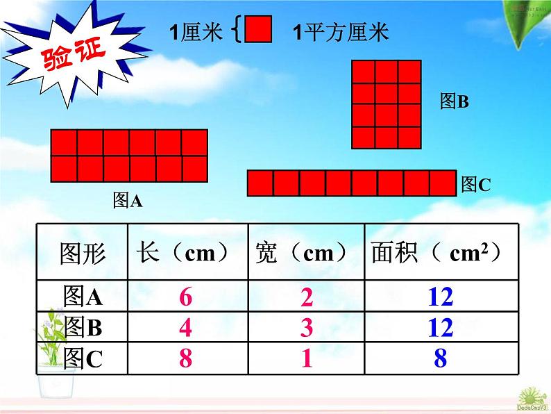 5.2《长方形和正方形面积的计算》课件第6页