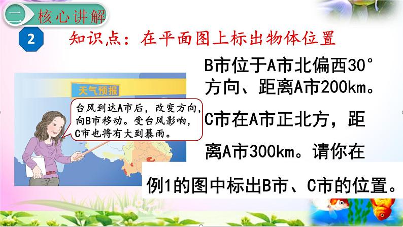 人教版六年级上册数学2.2标出物体的位置讲解视频+课本习题讲解+考点+PPT课件【易懂通课堂】06