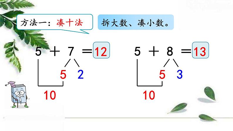 人教版一年级上册  8.6++5、4、3、2加几+精编课件第6页